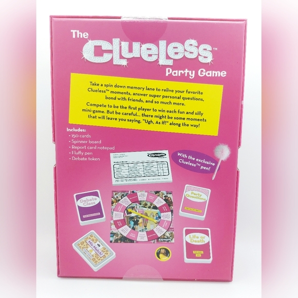 The Clueless‎ A Party Game Friends Fashion Fun Throwback - Picture 2 of 5